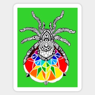 Spider Mandala Sticker